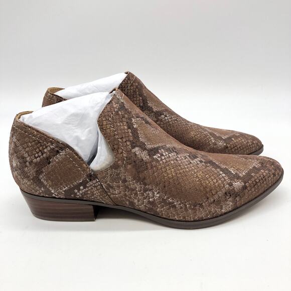 Naturalizer Women's Belinda Chestnut Snake Loafer Brown 8.5 M New - Picture 4 of 7